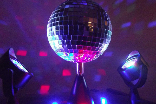 ساخت رقص نور توپی  (Disco Ball)